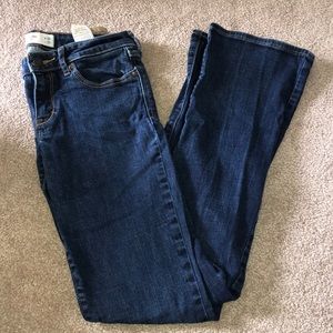 abercrombie and fitch bootcut jeans
